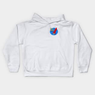 The Model Rocket Show Circle Logo Kids Hoodie